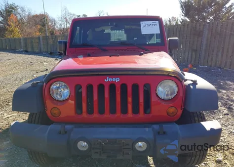 2010 Jeep Wrangler Sport z USA, uszkodzony, nr VIN 1J4AA2D16AL133503
